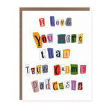 MSS* True Crime Love Card - - Cards - Feliz Modern