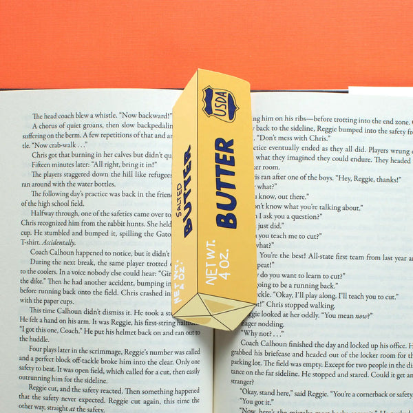 HUM Stick of Butter Bookmark -  - Books - Feliz Modern