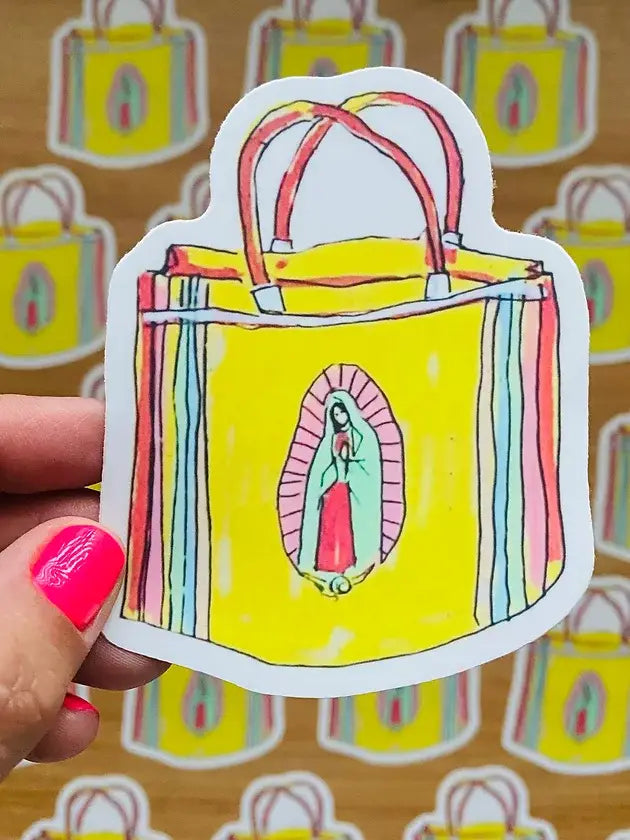 FCH Virgen De Guadalupe Bag Sticker -  - Stickers - Feliz Modern