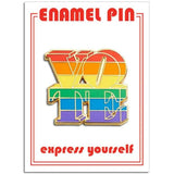 TFND* Rainbow Vote Pin -  - Pins & Patches - Feliz Modern