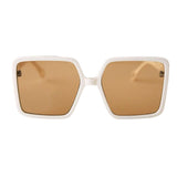 SNST White 70's Sunglasses -  - Sunglasses - Feliz Modern