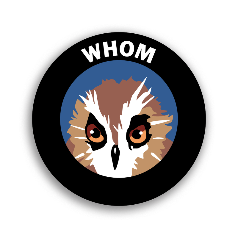 TMM* Whom Sticker -  - Stickers - Feliz Modern