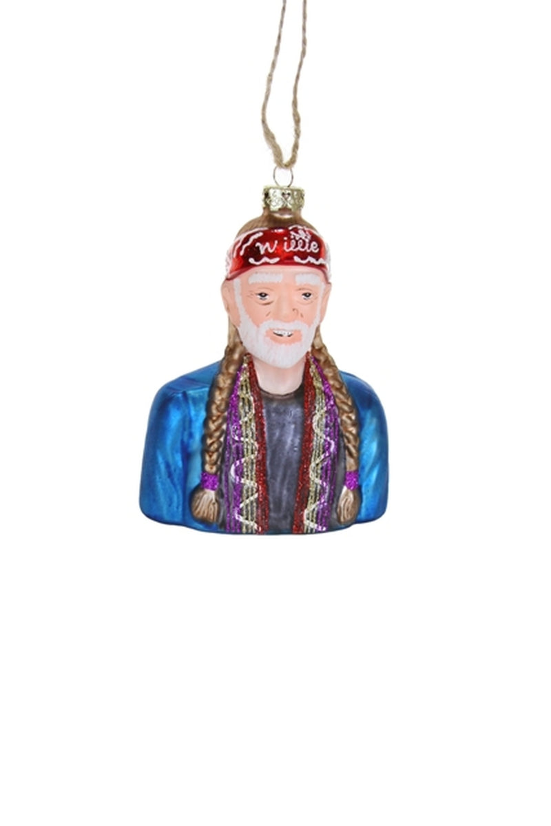 CFC Willie Nelson Ornament -  - Christmas - Feliz Modern
