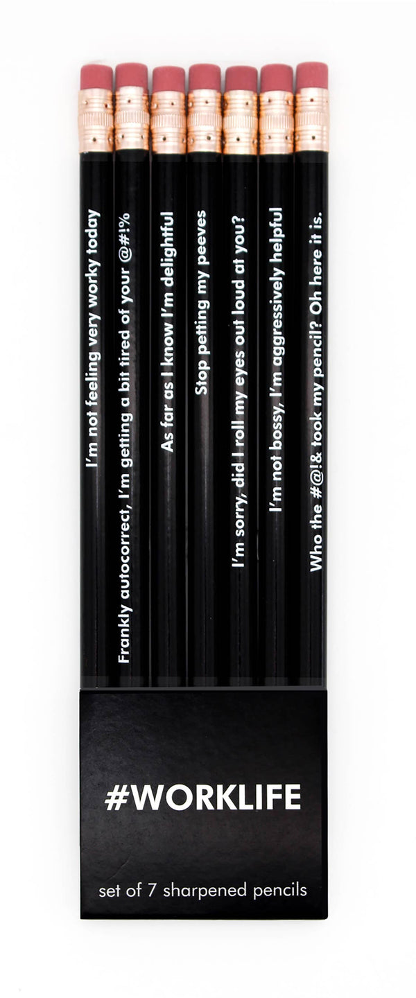 STY Work Life Pencil Set -  - Office & Stationary - Feliz Modern