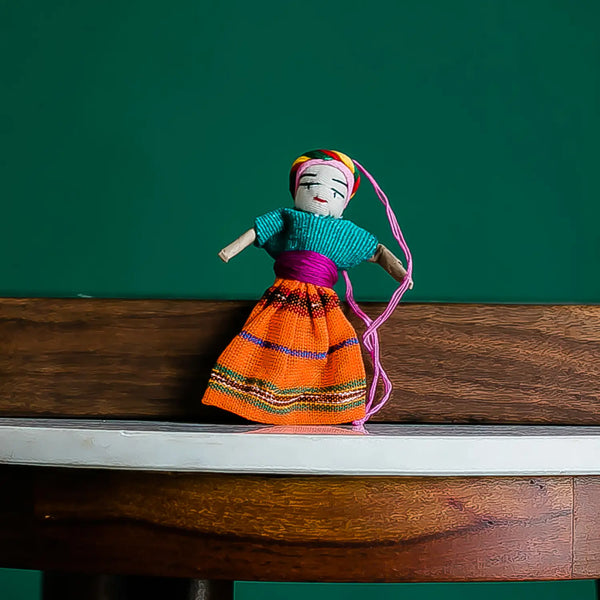 LCI Worry Doll Ornament -  - Christmas - Feliz Modern