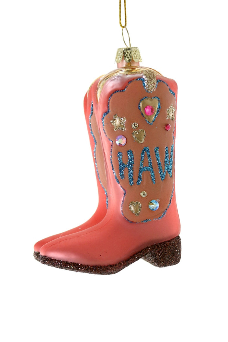 CFC Yee-Haw! Boot Ornament -  - Christmas - Feliz Modern