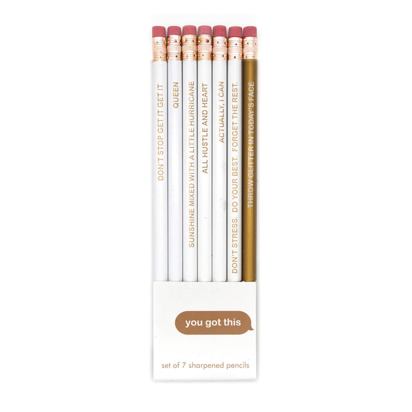 STY You Got This Pencil Set -  - Office & Stationary - Feliz Modern