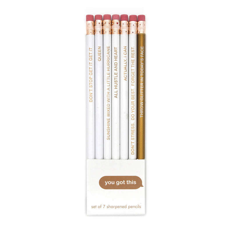 STY You Got This Pencil Set -  - Office & Stationary - Feliz Modern